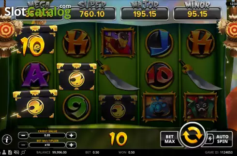 Скрин3. Hachis Quest of Heroes слот