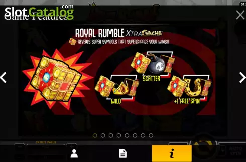 Скрин5. Royal Rumble XtraGacha слот
