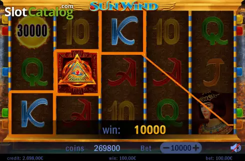 Скрин3. Sun Wind слот
