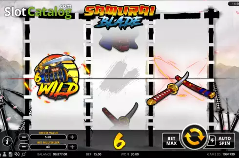 Скрин3. Samurai Blade слот
