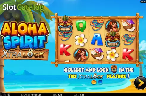 Скрин2. Aloha Spirit XtraLock слот