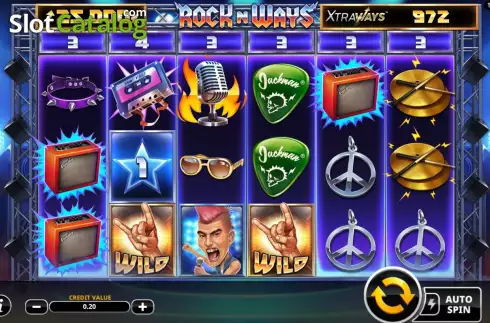 Скрин5. Rock n Ways XtraWays слот