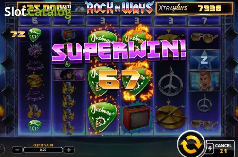 Скрин8. Rock n Ways XtraWays слот