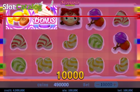 Скрин3. Sweetania Unlimited слот