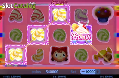 Скрин4. Sweetania Unlimited слот
