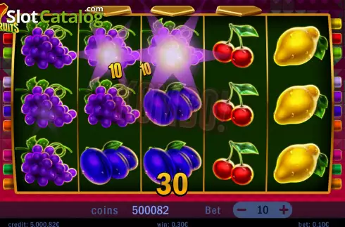 Скрин3. 7 Fresh Fruits слот