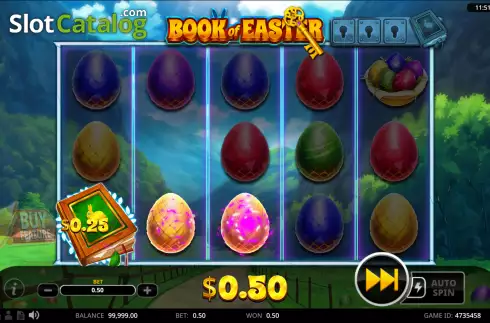 Скрин4. Book of Easter слот