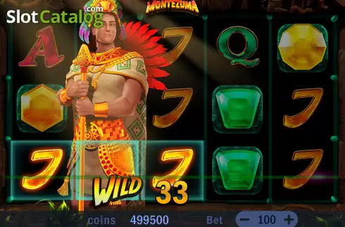 Скрин4. Montezuma (Swintt) слот