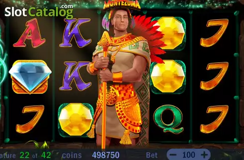 Скрин9. Montezuma (Swintt) слот