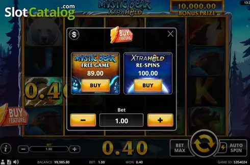 Скрин7. Mystic Bear XtraHold слот