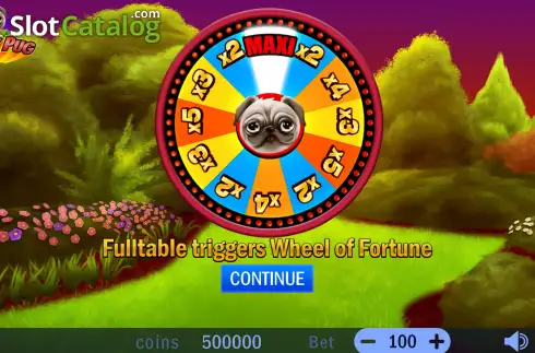 Скрин2. Crazy Pug слот