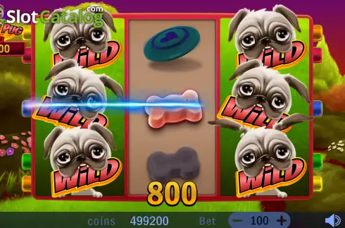Скрин4. Crazy Pug слот