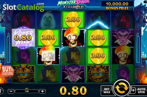 Скрин4. Monster Disco слот