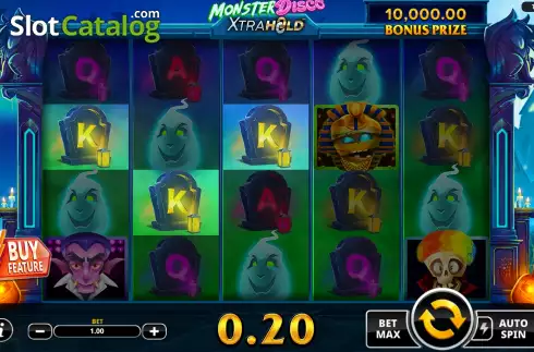 Скрин5. Monster Disco слот