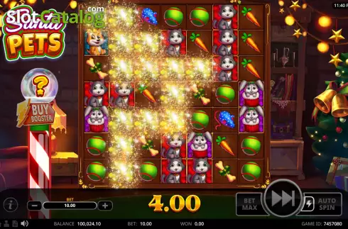 Скрин3. Santa Pets слот