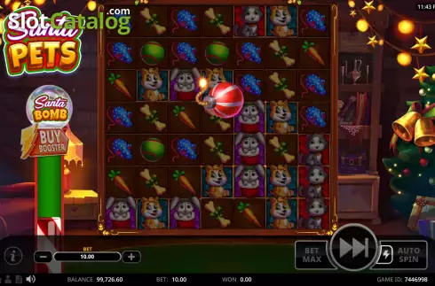 Скрин7. Santa Pets слот