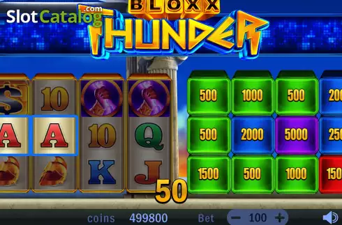 Скрин4. Bloxx Thunder слот
