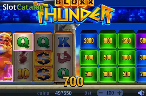 Скрин6. Bloxx Thunder слот