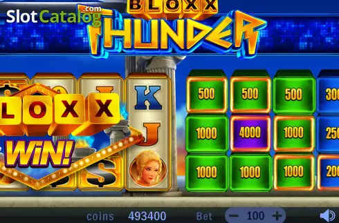 Скрин7. Bloxx Thunder слот