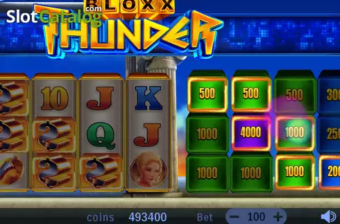 Скрин8. Bloxx Thunder слот