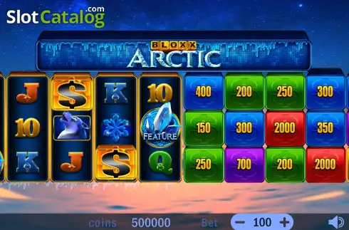 Скрин2. Bloxx Arctic слот