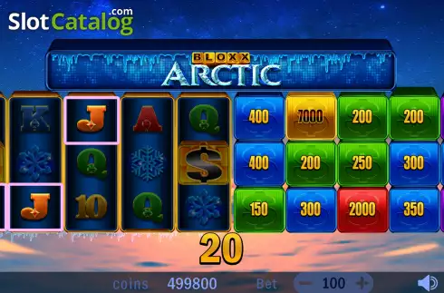 Скрин3. Bloxx Arctic слот