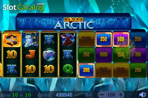 Скрин8. Bloxx Arctic слот