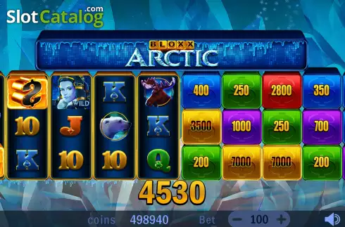Скрин9. Bloxx Arctic слот