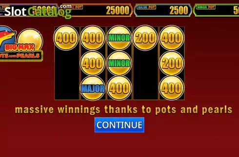Скрин2. Big Max Pots and Pearls слот