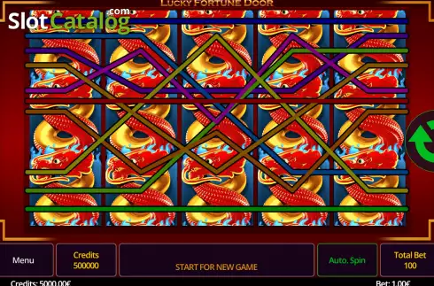 Скрин3. Lucky Fortune Door слот