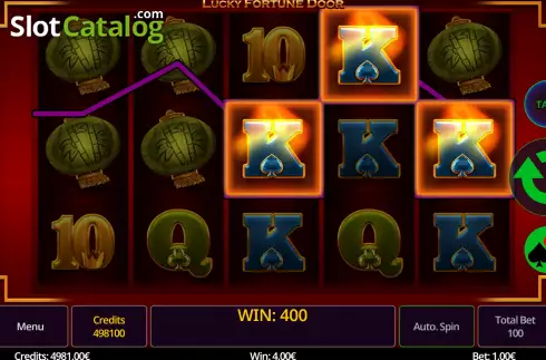 Скрин4. Lucky Fortune Door слот