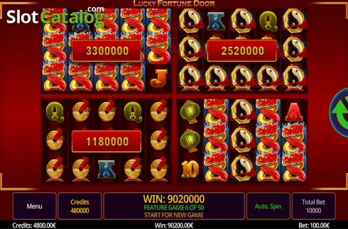 Скрин9. Lucky Fortune Door слот