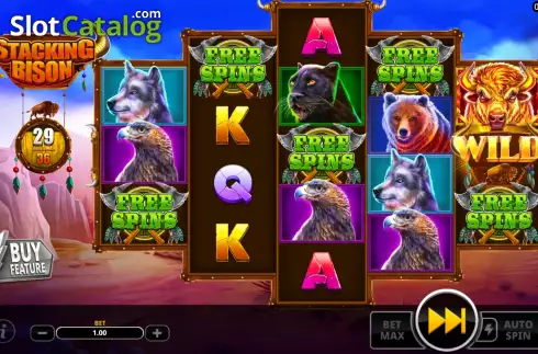 Скрин7. Stacking Bison слот