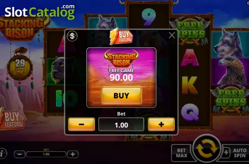 Скрин6. Stacking Bison слот