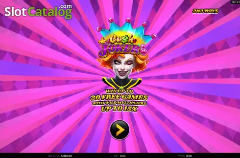 Скрин2. Cash Joker слот