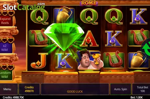 Скрин5. Treasures of Rome (Swintt) слот