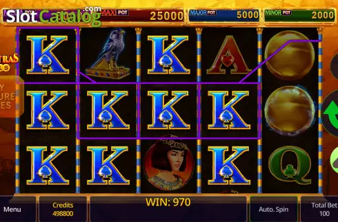 Скрин4. Cleopatras Pearls слот