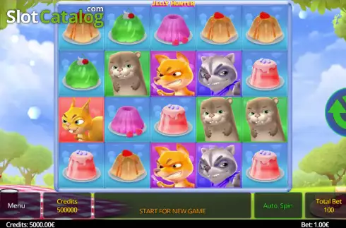 Скрин2. Jelly Hunter слот