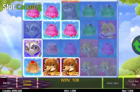 Скрин3. Jelly Hunter слот