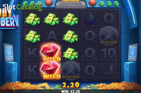 Скрин3. Ruby Robbery слот
