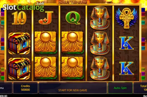 Скрин2. Horus Treasure слот