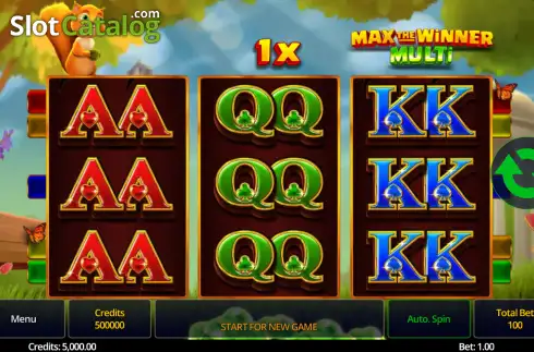 Скрин2. Max the Winner Multi слот