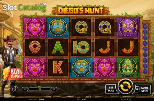 Скрин2. Diego's Hunt слот
