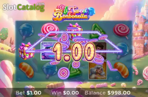 Скрин3. Sweet Bonbonella слот