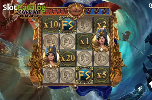 Скрин2. Odyssey Hold and Win слот