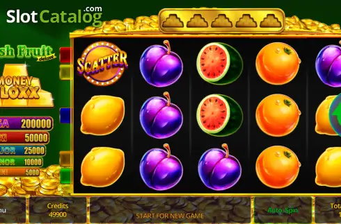 Скрин2. Fresh Fruit Deluxe Money Bloxx слот
