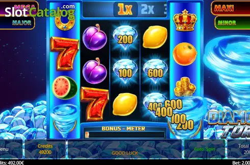 Скрин3. Diamond Tornado слот