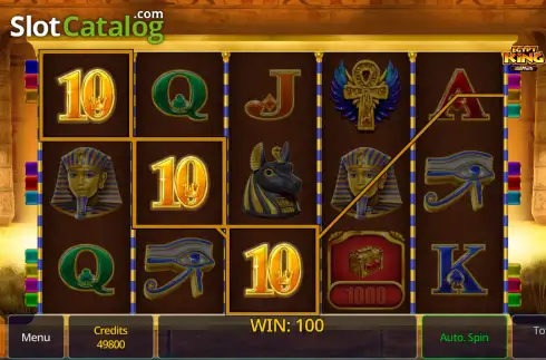 Скрин3. Egypt King Multi слот
