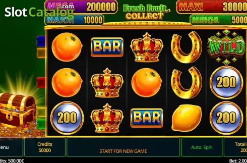 Скрин2. Fresh Fruit Deluxe Collect слот