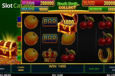 Скрин3. Fresh Fruit Deluxe Collect слот